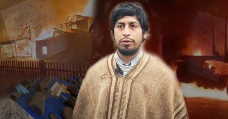 Detienen a Federico Astete, líder de la Resistencia Mapuche Lafkenche