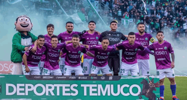 Deportes Temuco derrotar a Santiago Morning por 2-1en el Estadio Germán Becker