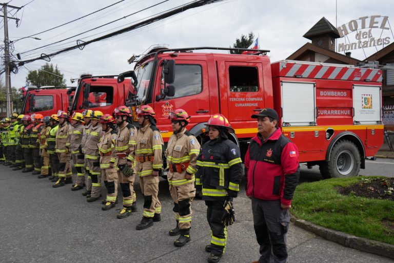 Gobierno de La Araucanía renueva flota forestal de Bomberos en Pucón, Curarrehue y Puerto Saavedra