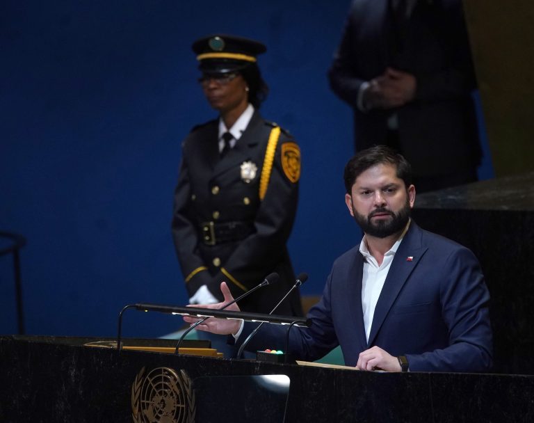 Boric ante la Asamblea General de la ONU: “Quiero ver a Netanyahu enfrentado a un tribunal de justicia internacional”
