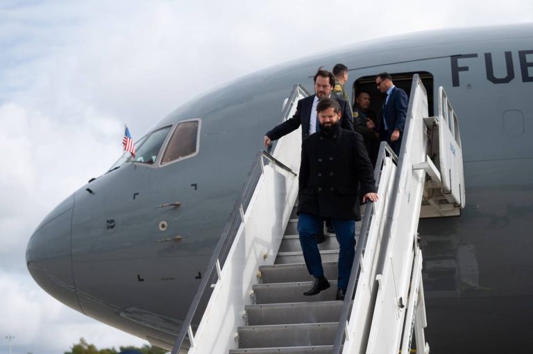 Presidente Boric inicia viaje a Nueva York para participar en la Asamblea General de Naciones Unidas